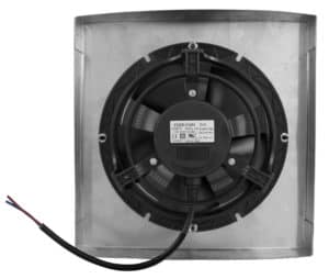 Model RBF-6-C4-CMF | Round Back Exhaust Fan  |  6" Diameter | 4" Collar  | Curb Mount Flange