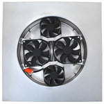 Round Back Solar Fan - 740 CFM |Model RBSF-12-C2 |  12" Diameter | 2" Tall Collar