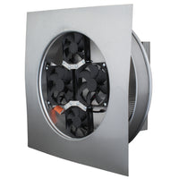 Round Back Solar Fan - 740 CFM |Model RBSF-12-C2 |  12" Diameter | 2" Tall Collar