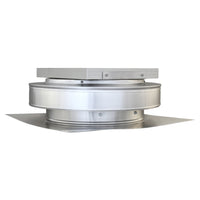 Round Back Solar Fan - 740 CFM |Model RBSF-12-C2 |  12" Diameter | 2" Tall Collar