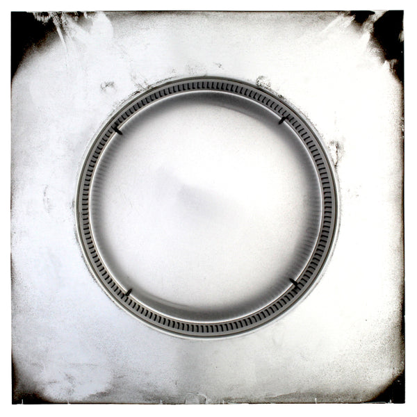 Static Vents - Round Back Roof Vent | 10" Diameter | 2" Tall Collar | Flat Flange | 78 Sq. In. NFA | Bottom View