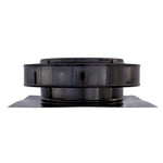 Static Vents - Round Back Roof Vent | 10" Diameter | 2" Tall Collar | Flat Flange | 78 Sq. In. NFA