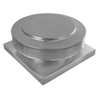Round Back Vent | 10" Diameter | " 2" Tall Collar | Curb Mount Flange | Tail Pipe - Active Ventilation Products