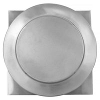 Round Back Vent  |  10" Diameter | " 2" Tall Collar  | Curb Mount Flange  |  Tail Pipe