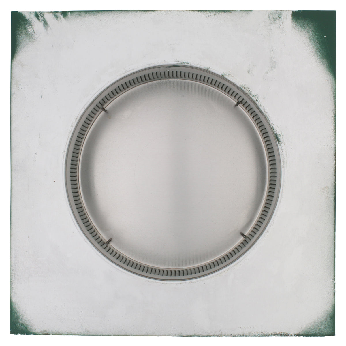 Static Vents - Round Back Roof Vent | 10" Diameter | 2" Tall Collar | Flat Flange | 78 Sq. In. NFA