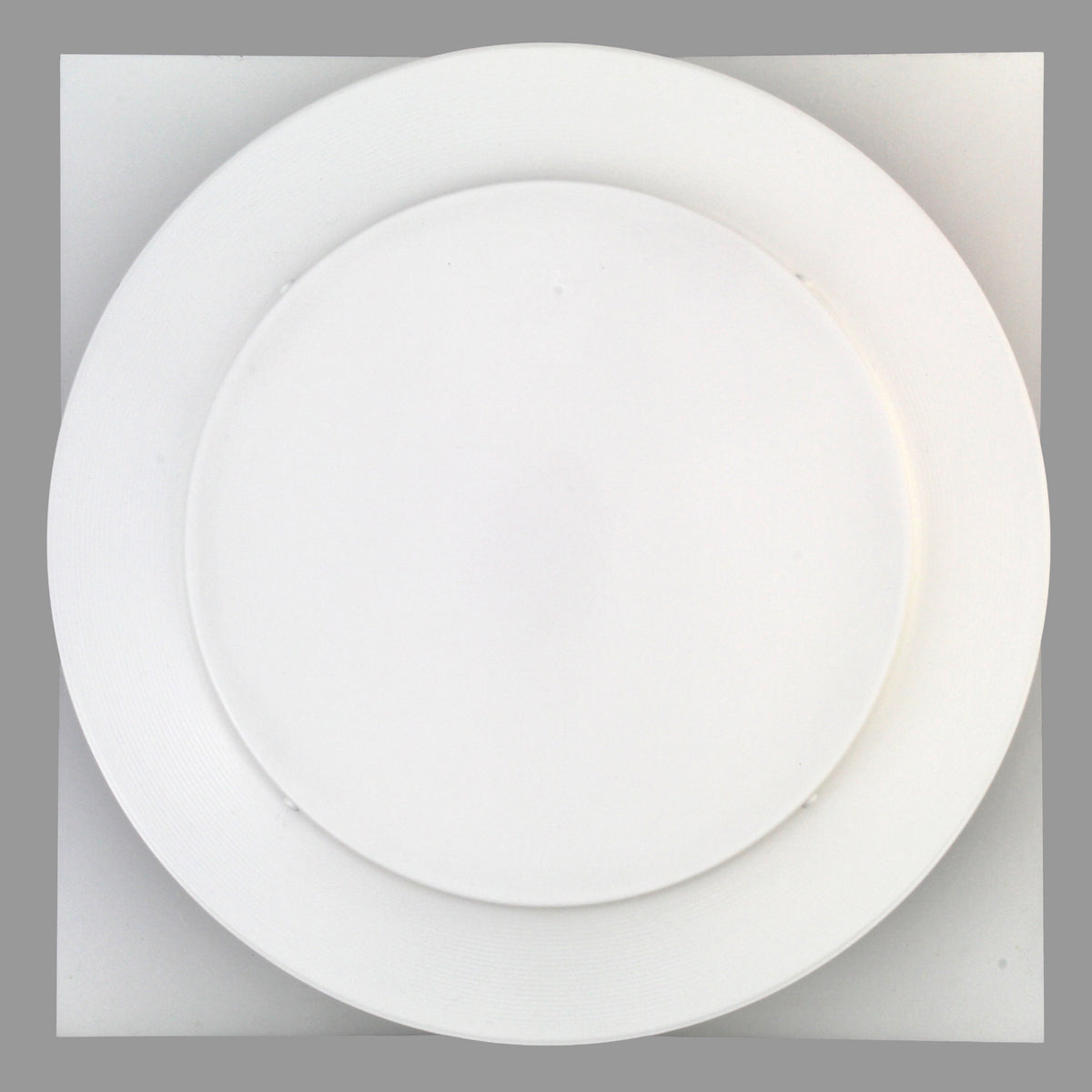 Static Vents - Round Back Roof Vent | 10" Diameter | 2" Tall Collar | Flat Flange | 78 Sq. In. NFA