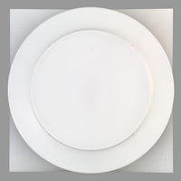 Static Vents - Round Back Roof Vent | 10" Diameter | 2" Tall Collar | Flat Flange | 78 Sq. In. NFA