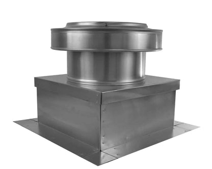 Model RC-10-H6-Ins |  Roof Curb for 10" Diameter Vent | 6" high walls | Insulated Walls