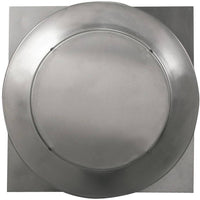 Model RBV - 10 - C4 - TP | Round Back Vent | 10" Diameter | 4" Tall Collar | Tail Pipe - Active Ventilation Products