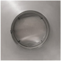 Model RBV - 10 - C4 - TP | Round Back Vent | 10" Diameter | 4" Tall Collar | Tail Pipe - Active Ventilation Products