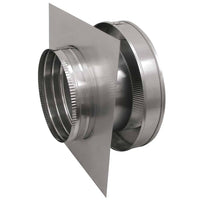 Model RBV - 10 - C4 - TP | Round Back Vent | 10" Diameter | 4" Tall Collar | Tail Pipe - Active Ventilation Products