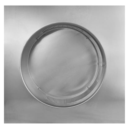 Model RBV-12-C2-IN |Round Back Vent | 12" Diameter| 2" Tall Collar | Intake | 113 Sq. In. NFA