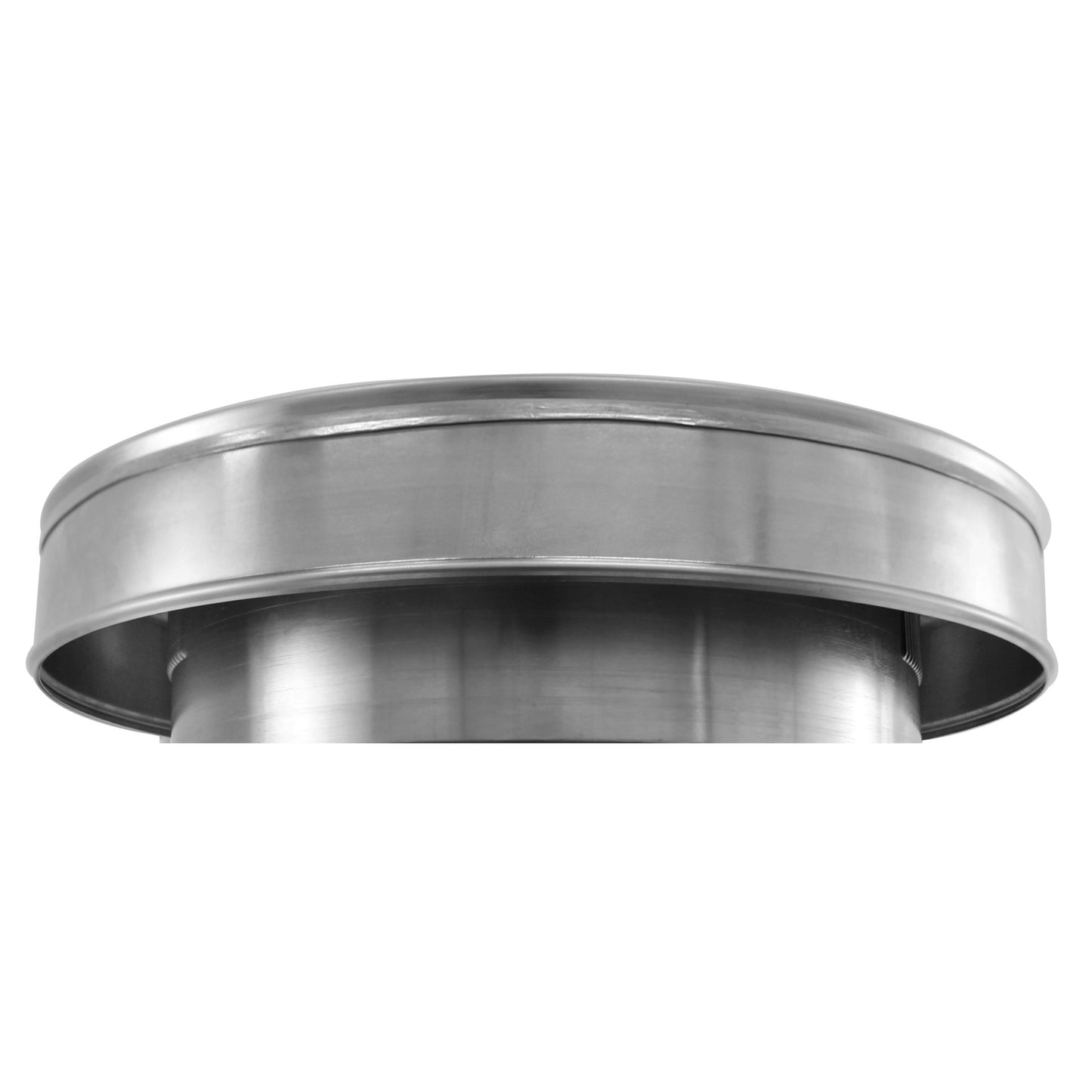 Model RBV-12-C2-IN |Round Back Vent | 12" Diameter| 2" Tall Collar | Intake | 113 Sq. In. NFA