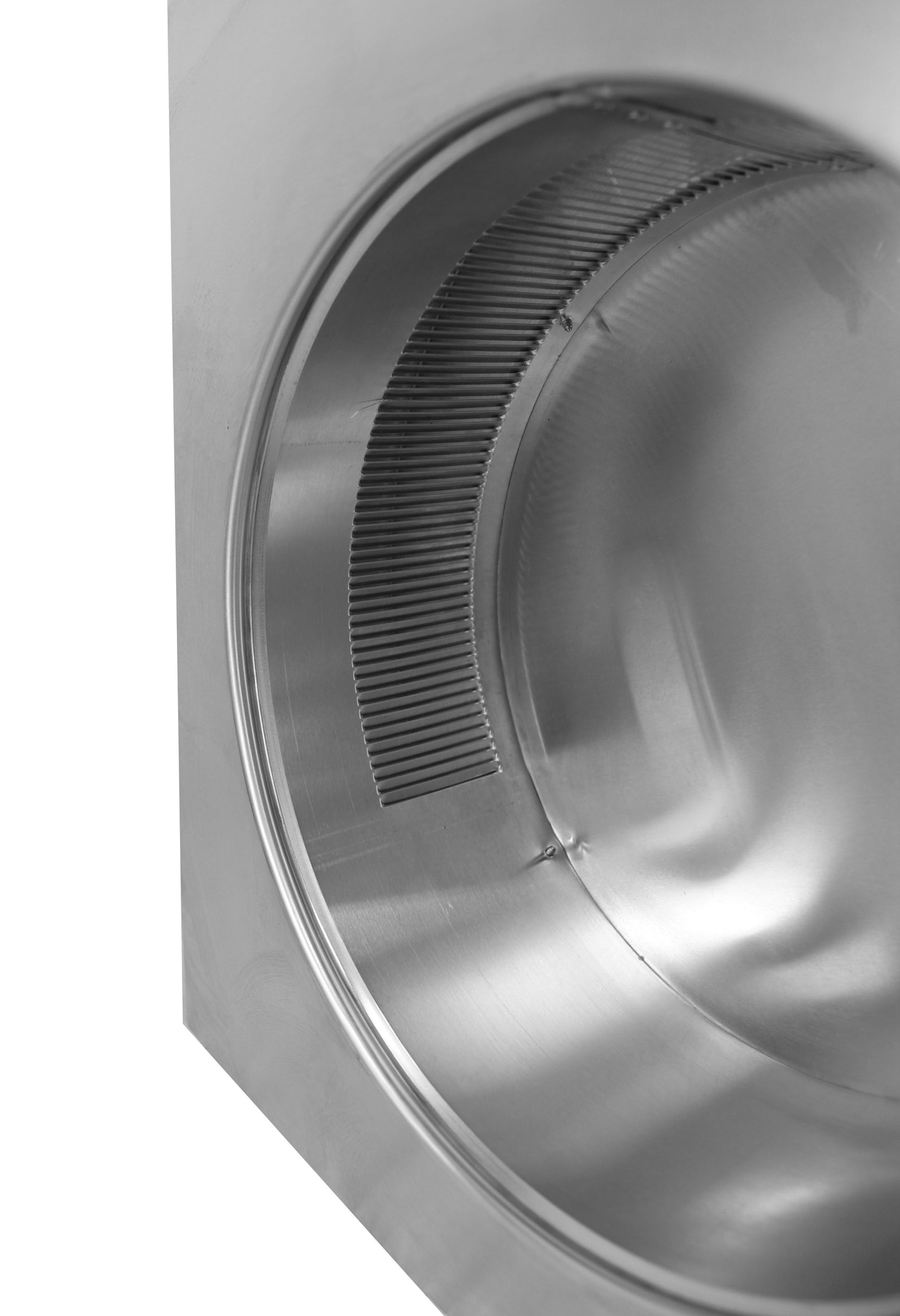 Model RBV-12-C2-IN |Round Back Vent | 12" Diameter| 2" Tall Collar | Intake | 113 Sq. In. NFA