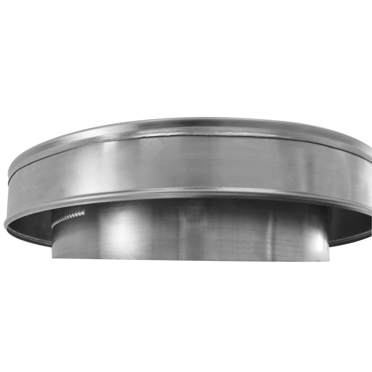 Model RBV-12-C2-IN |Round Back Vent | 12" Diameter| 2" Tall Collar | Intake | 113 Sq. In. NFA