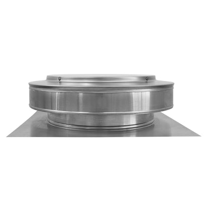 Model RBV-12-C2-IN |Round Back Vent | 12" Diameter| 2" Tall Collar | Intake | 113 Sq. In. NFA