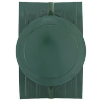 Round Back Roof Vent for SIM-Rib, Tuff Rib, Panel-Loc Plus, AG-Rib, and Master Rib Metal Roofs - Green
