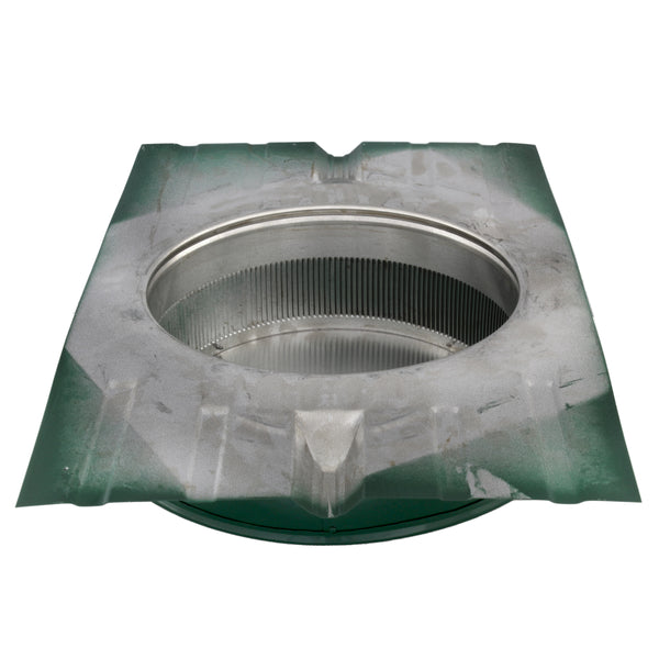 Round Back Roof Vent for SIM-Rib, Tuff Rib, Panel-Loc Plus, AG-Rib, and Master Rib Metal Roofs - Green