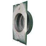Round Back Roof Vent for SIM-Rib, Tuff Rib, Panel-Loc Plus, AG-Rib, and Master Rib Metal Roofs - Green
