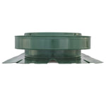 Round Back Roof Vent for SIM-Rib, Tuff Rib, Panel-Loc Plus, AG-Rib, and Master Rib Metal Roofs - Green