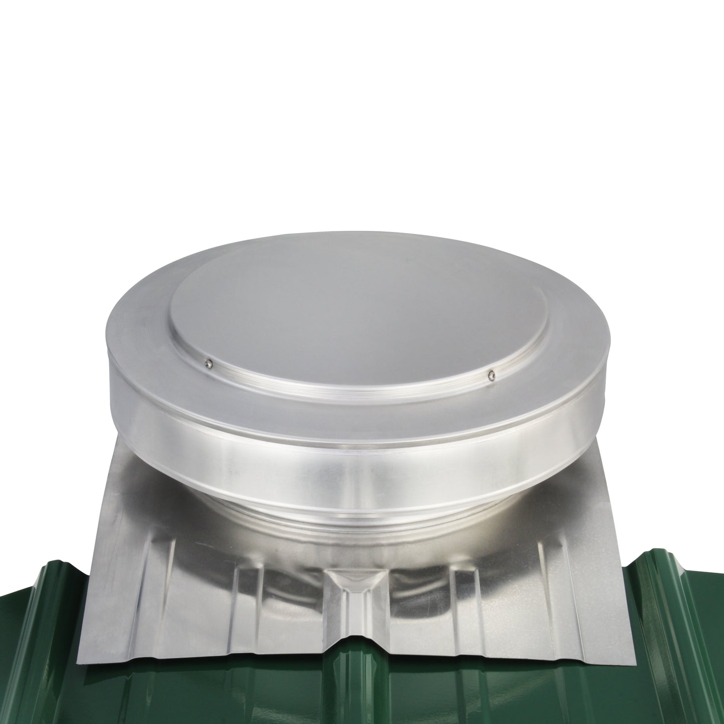 Round Back Roof Vent for SIM-Rib, Tuff Rib, Panel-Loc Plus, AG-Rib, and Master Rib Metal Roofs - On Roof Panel