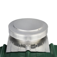 Round Back Roof Vent for SIM-Rib, Tuff Rib, Panel-Loc Plus, AG-Rib, and Master Rib Metal Roofs - On Roof Panel