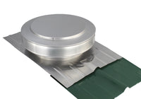 Round Back Roof Vent for SIM-Rib, Tuff Rib, Panel-Loc Plus, AG-Rib, and Master Rib Metal Roofs - On Roof Panel