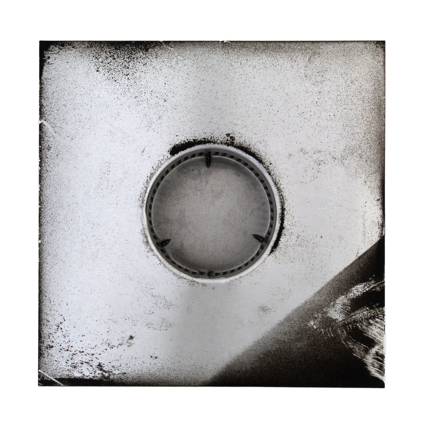 Static Vent - Round Back Roof Vent | Model RBV-3-C2 | 3" Diameter | 2" Tall Collar | Flat Flange | 7 Sq. In. NFA