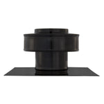 Static Vent - Round Back Roof Vent | Model RBV-3-C2 | 3" Diameter | 2" Tall Collar | Flat Flange | 7 Sq. In. NFA