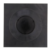 Static Vent - Round Back Roof Vent | Model RBV-3-C2 | 3" Diameter | 2" Tall Collar | Flat Flange | 7 Sq. In. NFA