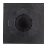 Static Vent - Round Back Roof Vent | Model RBV-3-C2 | 3" Diameter | 2" Tall Collar | Flat Flange | 7 Sq. In. NFA