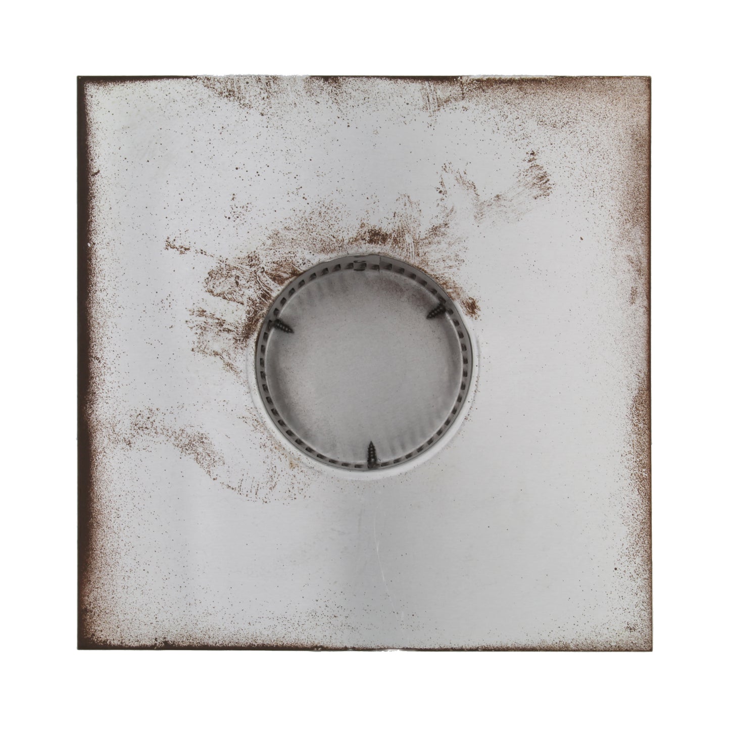 Static Vent - Round Back Roof Vent | Model RBV-3-C2 | 3" Diameter | 2" Tall Collar | Flat Flange | 7 Sq. In. NFA