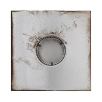 Static Vent - Round Back Roof Vent | Model RBV-3-C2 | 3" Diameter | 2" Tall Collar | Flat Flange | 7 Sq. In. NFA