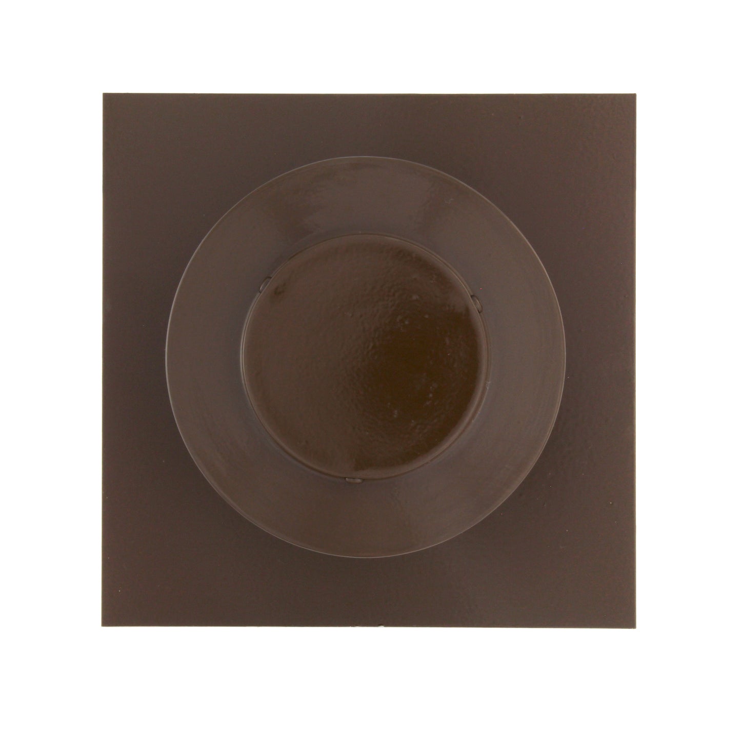Static Vent - Round Back Roof Vent | Model RBV-3-C2 | 3" Diameter | 2" Tall Collar | Flat Flange | 7 Sq. In. NFA