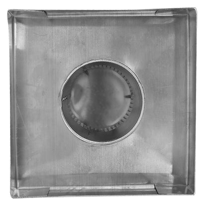 Model RBV-3-C2-CMF | Round Back Static Vent |  3″ Diameter | 2″ Tall Collar  |  7 Sq. In. NFA