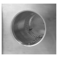 Static Vent 3" with Curb Mount Sub Base - Round Back Vent | 3″ Diameter | 2″ Tall Collar | 7 Sq. In. NFA - Active Ventilation Products
