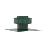 Static Vents - Round Back Roof Vent | Model RBV-3-C2 | 3" Diameter | 2" Tall Collar | Flat Flange | 7 Sq. In. NFA