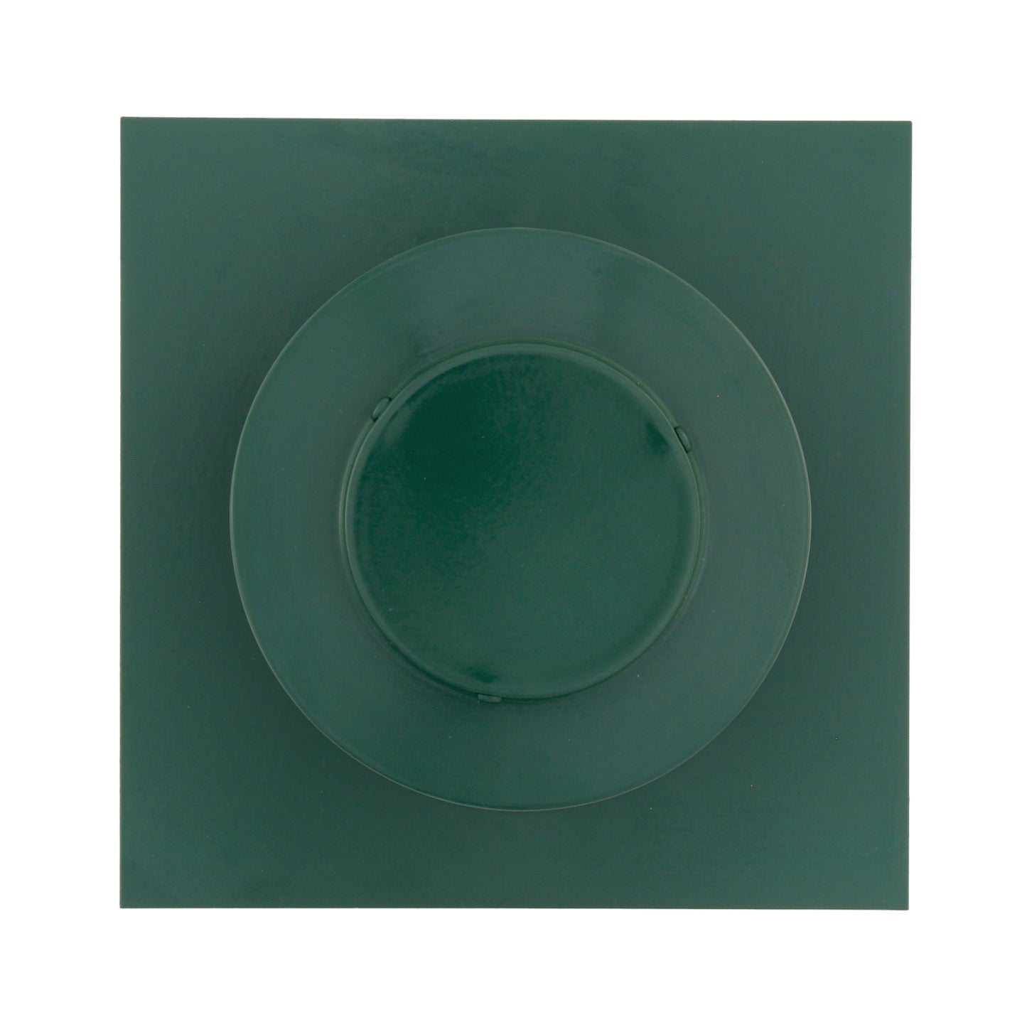 Static Vent - Round Back Roof Vent | Model RBV-3-C2 | 3" Diameter | 2" Tall Collar | Flat Flange | 7 Sq. In. NFA