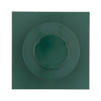 Static Vent - Round Back Roof Vent | Model RBV-3-C2 | 3" Diameter | 2" Tall Collar | Flat Flange | 7 Sq. In. NFA