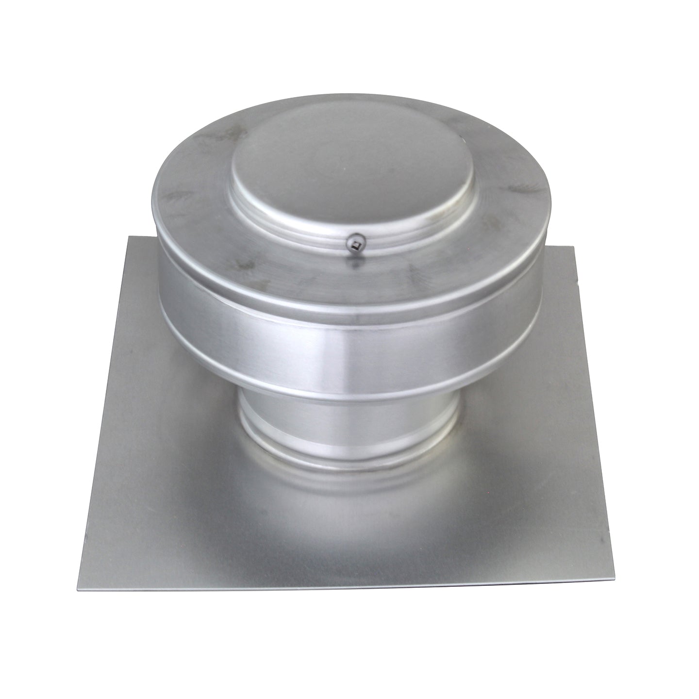 Round Back Roof Vent for SM-Rib Panel | 3" Diameter | 2" High Collar | Metal Roof | 7 Sq. In. NFA