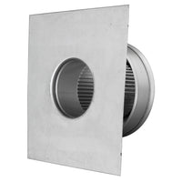 Round Back Roof Vent for SM-Rib Panel | 3" Diameter | 2" High Collar | Metal Roof | 7 Sq. In. NFA