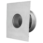 Round Back Roof Vent for SM-Rib Panel | 3" Diameter | 2" High Collar | Metal Roof | 7 Sq. In. NFA