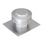 Round Back Roof Vent for SM-Rib Panel | 3" Diameter | 2" High Collar | Metal Roof | 7 Sq. In. NFA