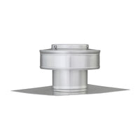 Round Back Roof Vent for SM-Rib Panel | 3" Diameter | 2" High Collar | Metal Roof | 7 Sq. In. NFA