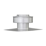 Round Back Roof Vent for SM-Rib Panel | 3" Diameter | 2" High Collar | Metal Roof | 7 Sq. In. NFA