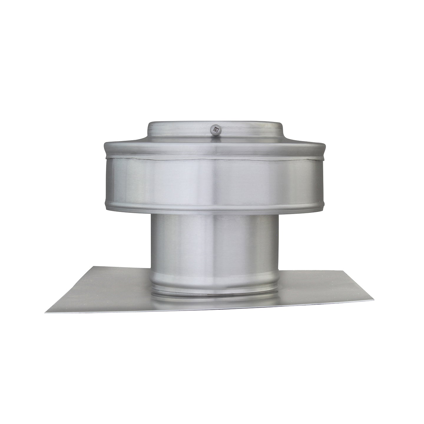 Round Back Roof Vent for SM-Rib Panel | 3" Diameter | 2" High Collar | Metal Roof | 7 Sq. In. NFA