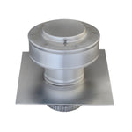 Round Back Roof Jack for SM-Rib Panel | 3" Diameter | 2" Tall Collar | Metal Roof