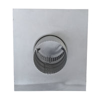 Round Back Roof Jack for SM-Rib Panel | 3" Diameter | 2" Tall Collar | Metal Roof