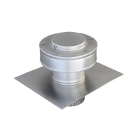 Round Back Roof Jack for SM-Rib Panel | 3" Diameter | 2" Tall Collar | Metal Roof