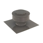 Static Vent - Round Back Roof Vent | Model RBV-3-C2 | 3" Diameter | 2" Tall Collar | Flat Flange | 7 Sq. In. NFA